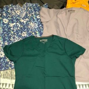 Scrub tops
